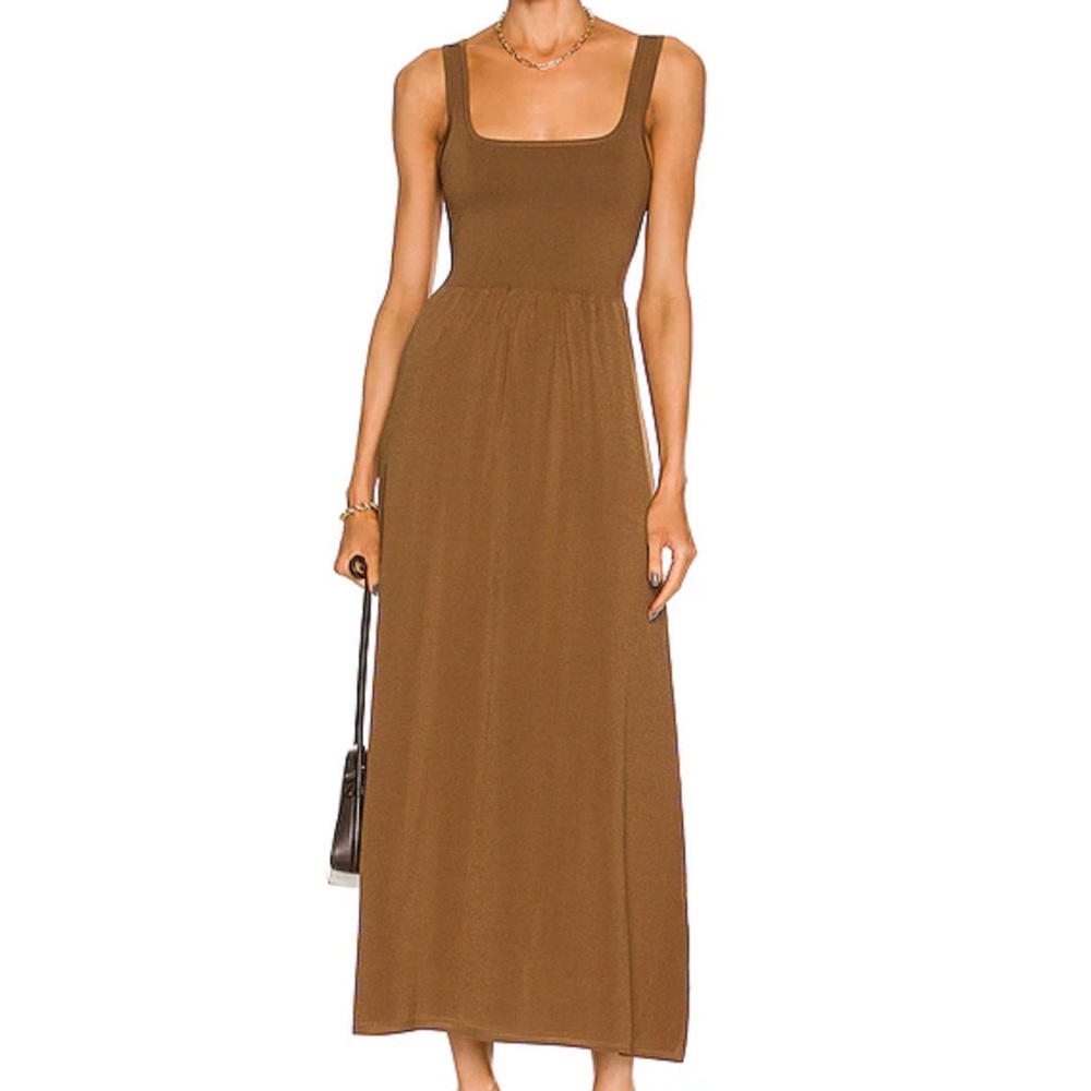 Matteau Brown Classic Knit Dress size 1 (US 2)